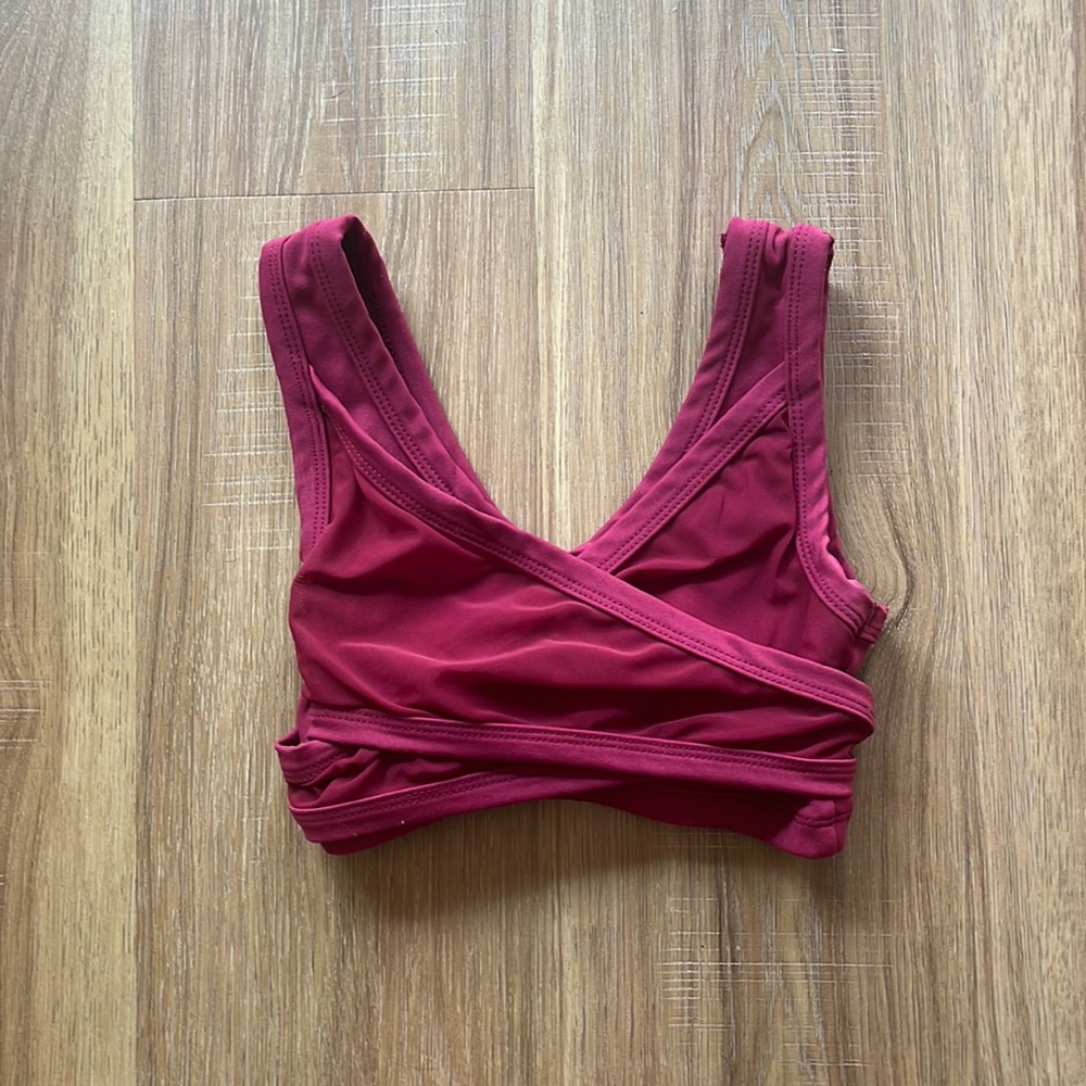 Five Dancewear Wrap Tank Bra